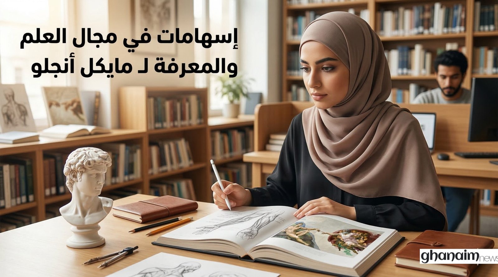 إسهامات في مجال العلم والمعرفة لـ مايكل أنجلو