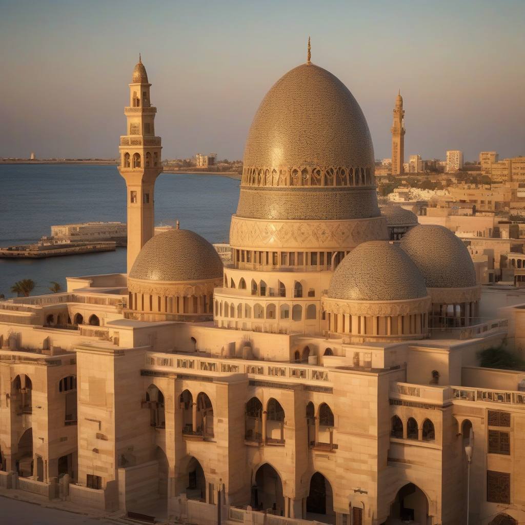 درر الإسكندرية الإسلامية: رحلة عبر التاريخ في مساجد المرسي أبو العباس والبوصيري
