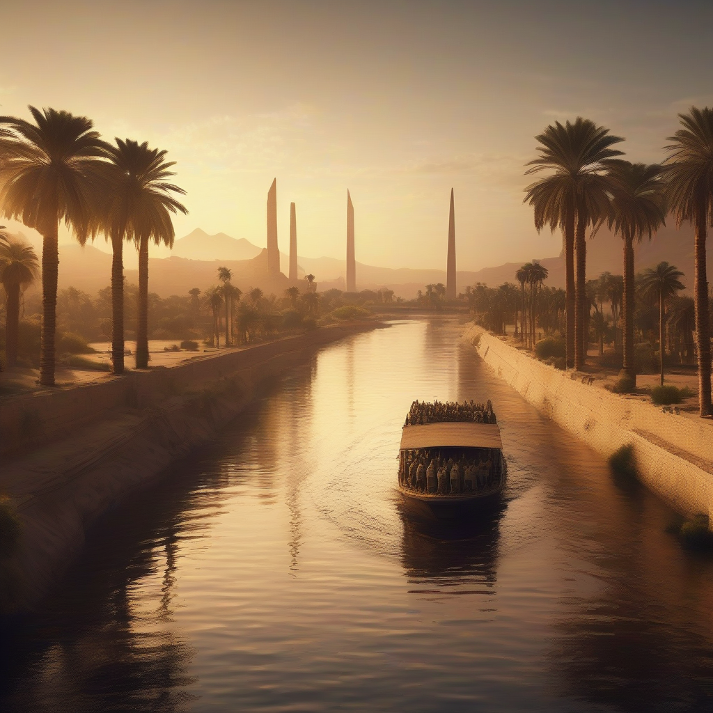 أسرار نهر النيل وعواصم مصر المفقودة: كيف صنعت الجغرافيا أعظم حضارات التاريخ؟
