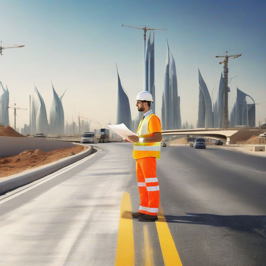 مطلوب فورا للسعودية مهندس مرور وسلامه بكالوريوس هندسه مدنيه
