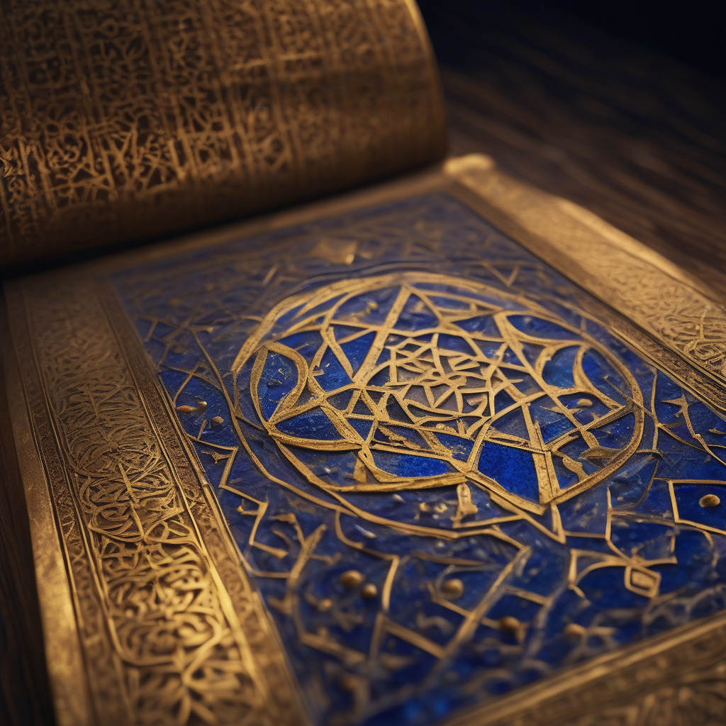 سحر الذهب المعلق في السماء: عظمة فن تذهيب المصاحف والمخطوطات الإسلامية
