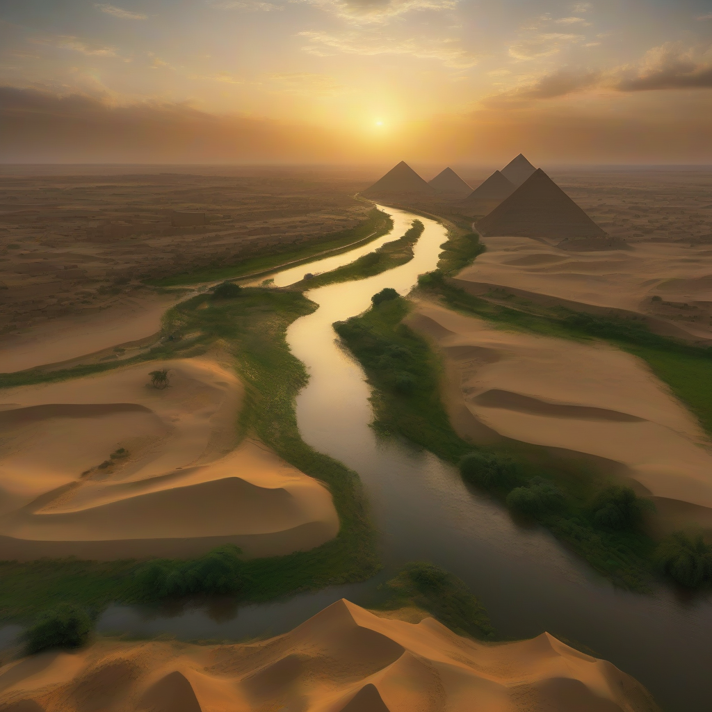 سر الإعجاز الجغرافي والتاريخي لوادي النيل: كيف صنعت شريان الحياة حضارة مصر الخالدة؟