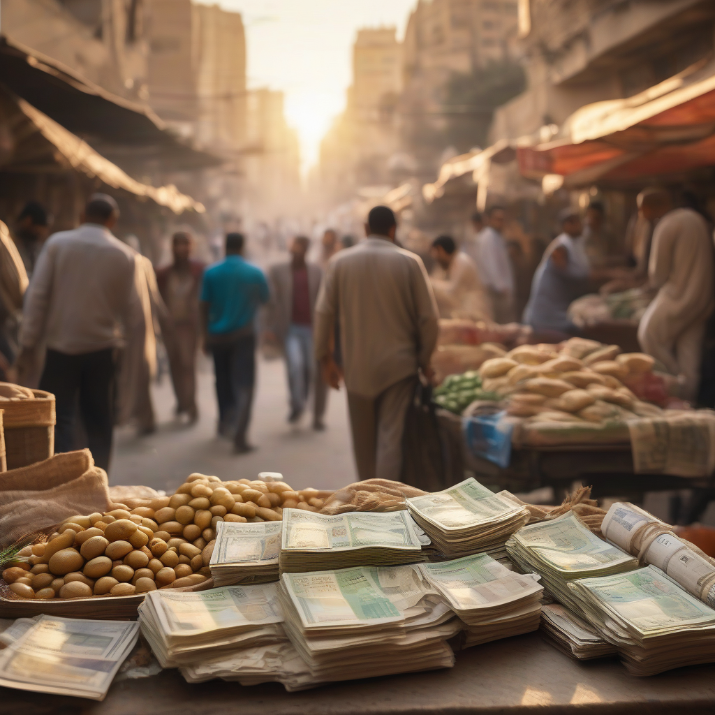 رحلة الجنيه والأسعار في السوق المصري: قراءة تحليلية في مشهد الاقتصاد المنزلي وحلول مواجهة التضخم