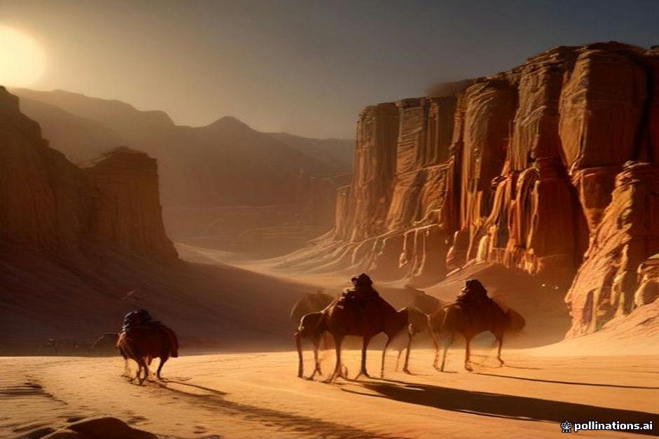 أسرار طريق التجارة القديم: كيف صنعت القوافل جغرافية وحضارة الشرق الأوسط؟