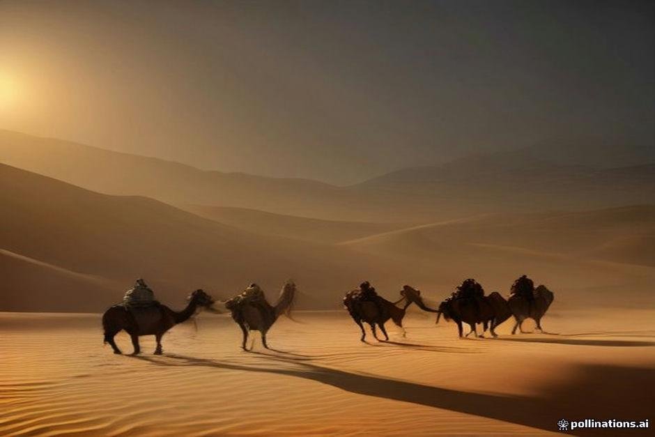 أسرار طريق التجارة القديم: كيف صنعت القوافل جغرافية وحضارة الشرق الأوسط؟