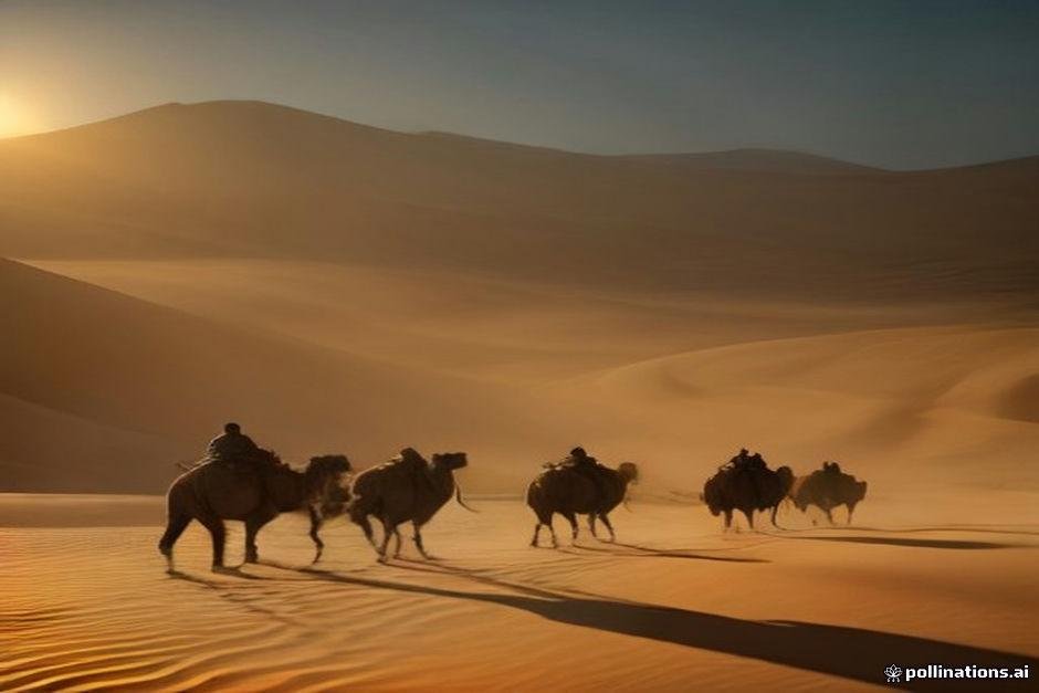 أسرار طريق التجارة القديم: كيف صنعت القوافل جغرافية وحضارة الشرق الأوسط؟